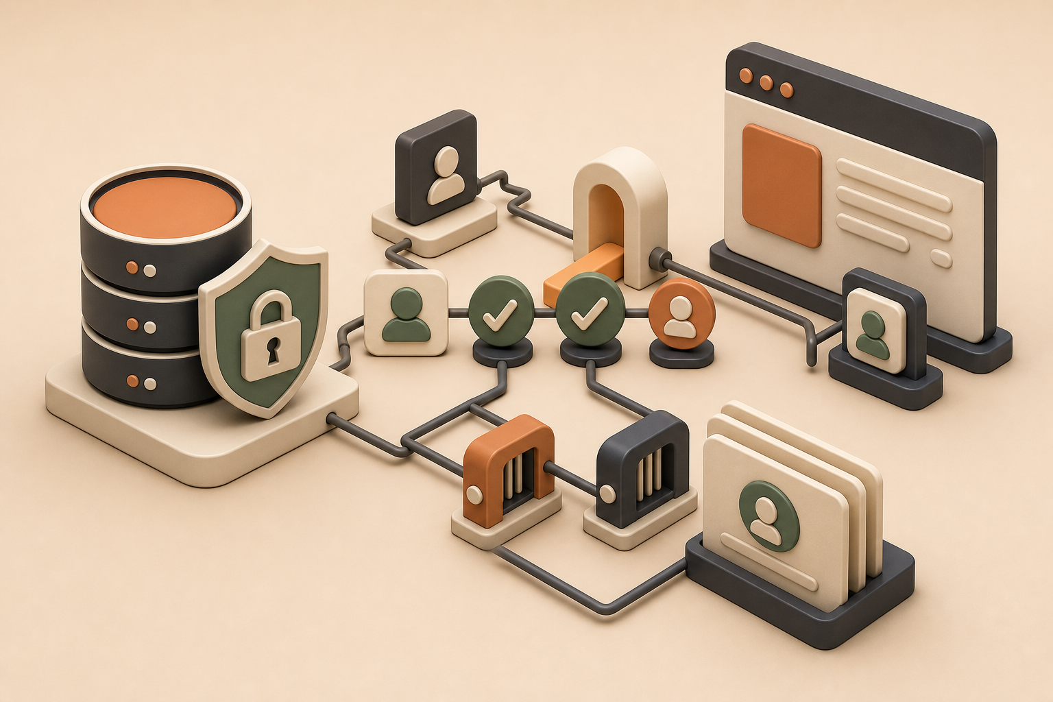 A unique 3D secure data and review workflow system.
